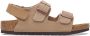 Birkenstock Kid's Milano AS Suede Leather Sandalen Narrow beige bruin - Thumbnail 3