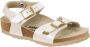 Birkenstock RIO BF PEARL WHITE MeisjesSlippersKinderslippers Wit beige - Thumbnail 4