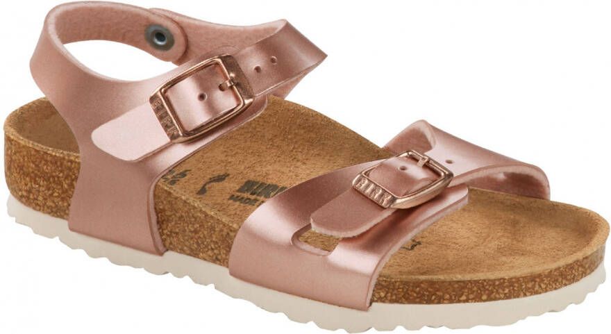 Birkenstock Kid's Rio BF Sandalen Narrow bruin