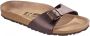 Birkenstock Madrid Dames Slippers Dark Brown Regular fit | Bruin | Imitatieleer - Thumbnail 4