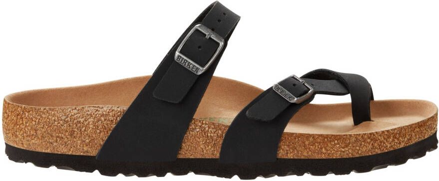 Birkenstock Mayari Sandalen Regular zwart bruin