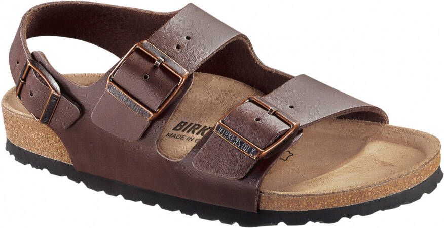 Birkenstock Milano BF Sandalen Regular bruin