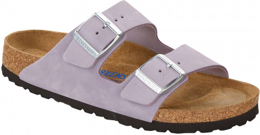 Birkenstock Women's Arizona SFB NU Sandalen Schmal purper bruin