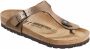 Birkenstock Gizeh Dames Slippers Graceful Taupe Regular fit | Taupe | Imitatieleer - Thumbnail 7