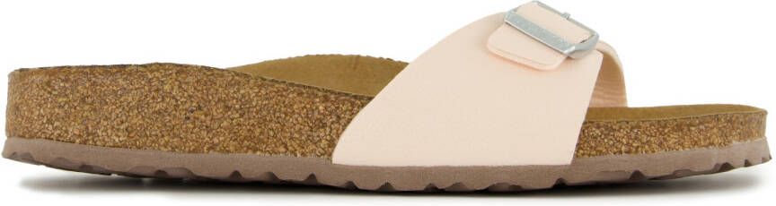 Birkenstock Women's Madrid BFBC Earthy Vegan Sandalen Narrow beige bruin