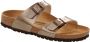 Birkenstock Sydney Birko-Flor Smalle Sandalen voor Dames Grijs Dames - Thumbnail 2