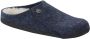 Birkenstock Zermatt Pantoffels Dark Blue Regular fit | Blauw | Wolvilt - Thumbnail 3