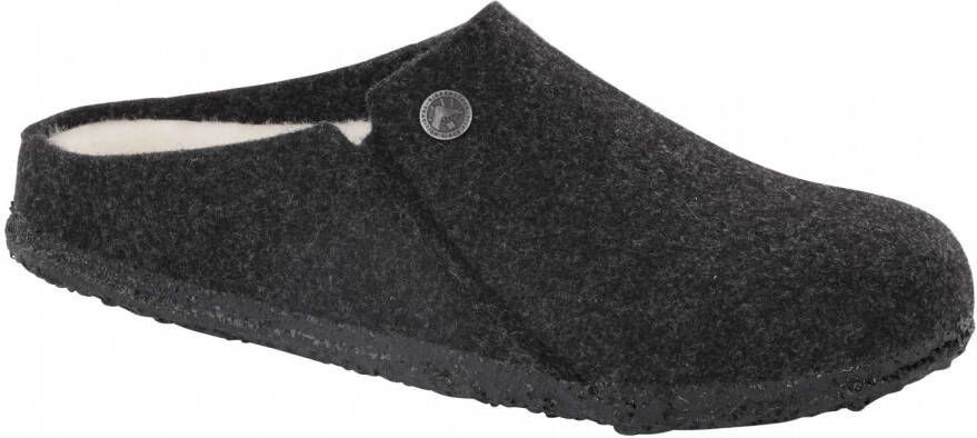 Birkenstock Zermatt Shearling FE Pantoffels Regular zwart