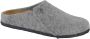 Birkenstock Pantoffels Zermatt Wolvilt Sloffen Standard Grijs Regular - Thumbnail 3