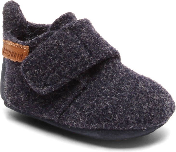 Bisgaard Pantoffels voor baby's Baby wool Blauw EU