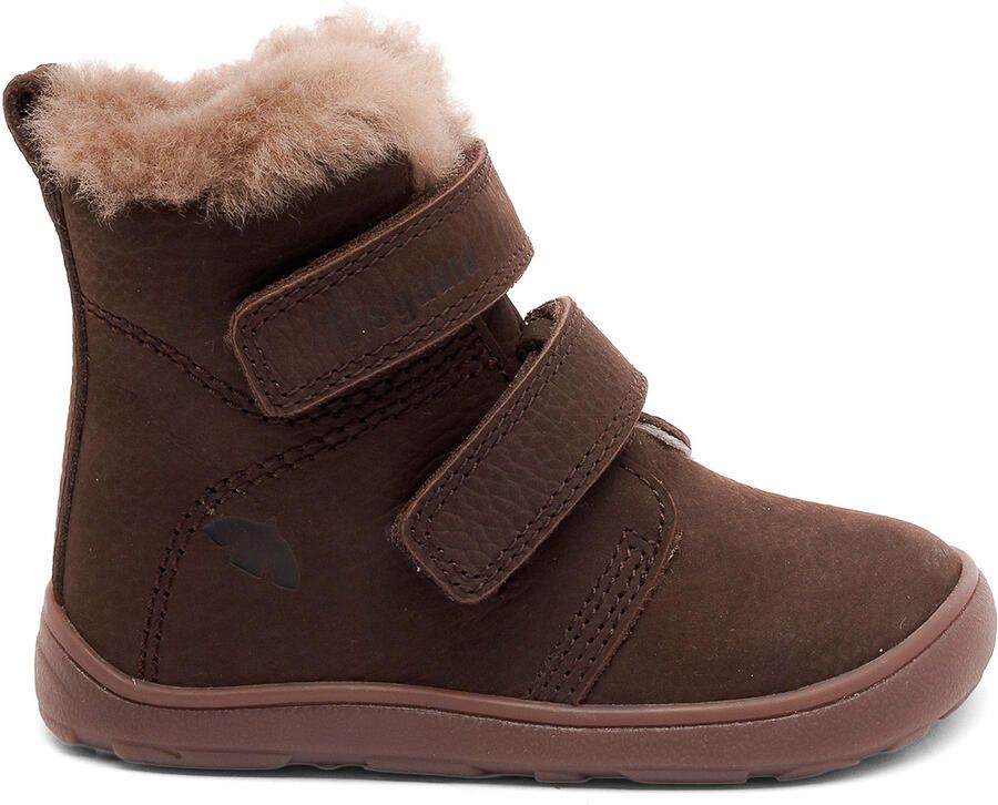 Bisgaard Kid's Barefoot Emil Lamb Winterschoenen bruin