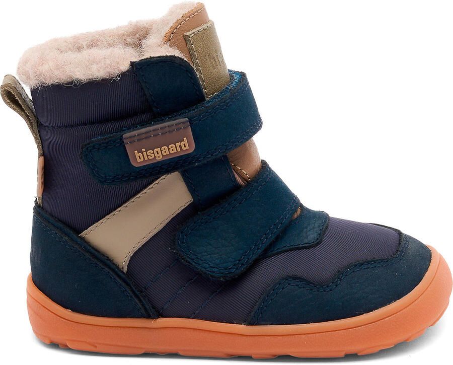 Bisgaard Kid's Barefoot Timo Tex Winterschoenen blauw