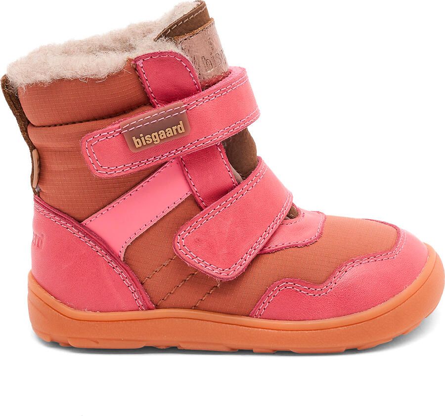 Bisgaard Kid's Barefoot Timo Tex Winterschoenen rood