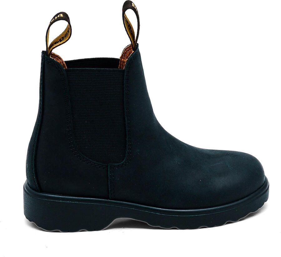 Bisgaard leren enkelboots met profielzool zwart - Foto 4