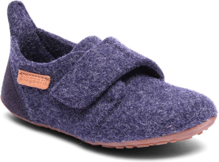 Bisgaard Pantoffels voor baby's Casual wool Blauw EU