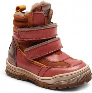 Bisgaard Kid's Figo Winterschoenen bruin rood