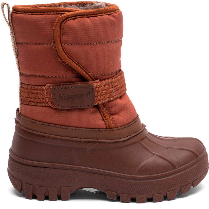 Bisgaard Kid's Pacson Winterschoenen bruin rood