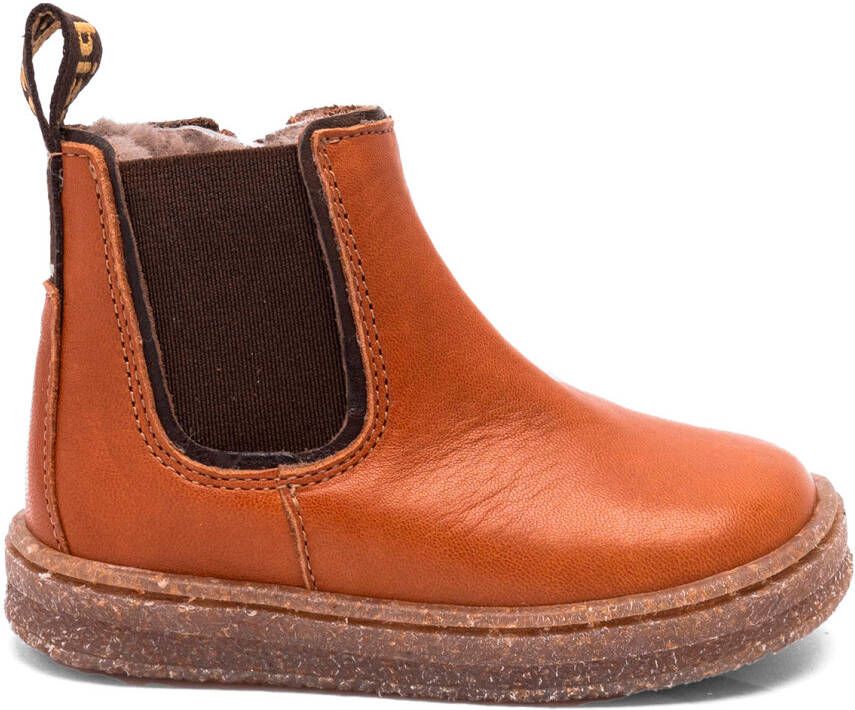 Bisgaard Kid's Phillip Lamb Winterschoenen bruin rood