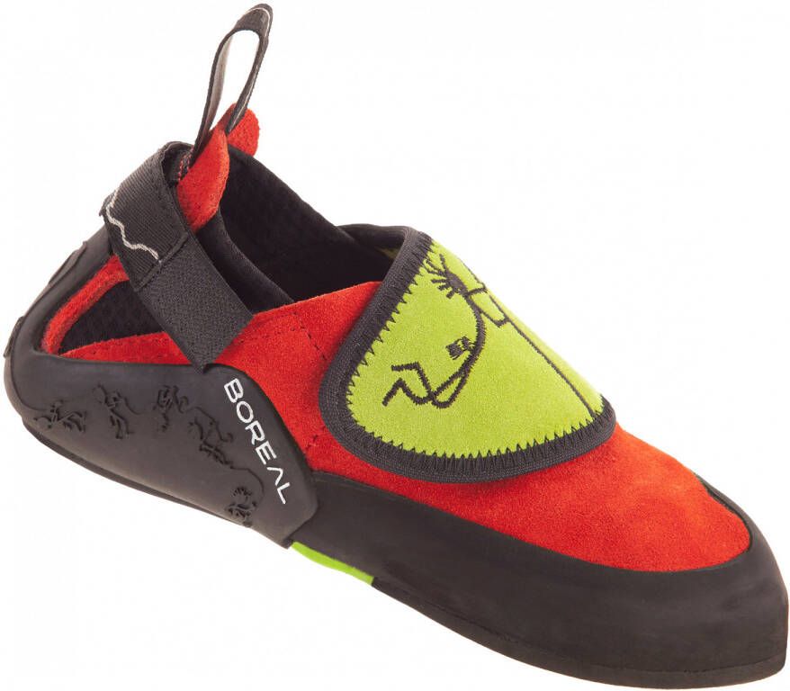 Boreal Kid's Ninja Junior Klimschoenen rood grijs bruin