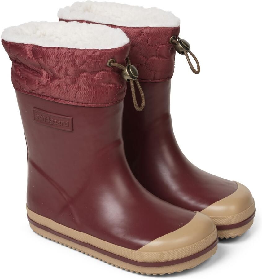 Bundgaard Kid's Hazy Rubberlaarzen bruin rood