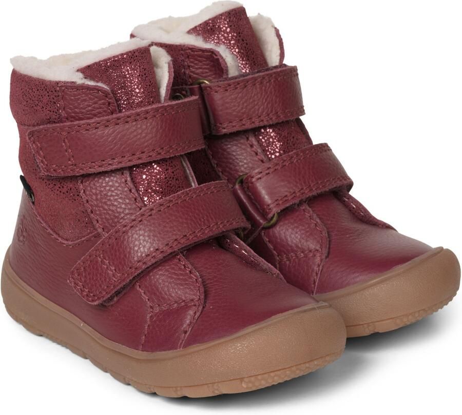 Bundgaard Kid's Siggi Winterschoenen rood bruin