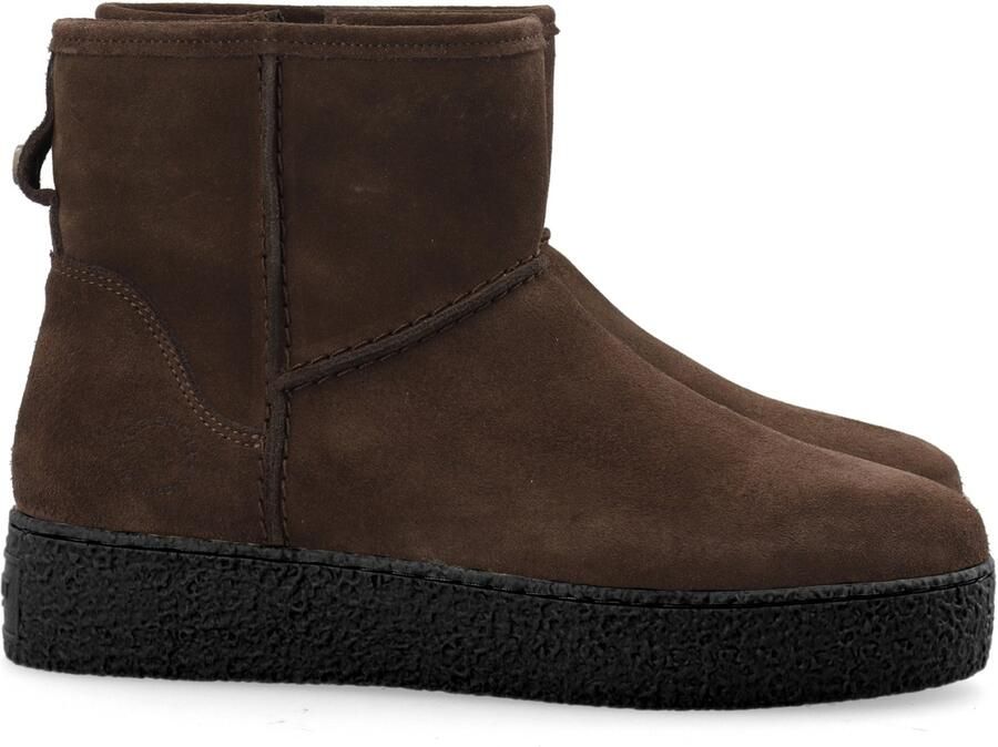 Ca'Shott Women's Cascamilla Boot W. Inside Zip Warm Lining Winterschoenen bruin