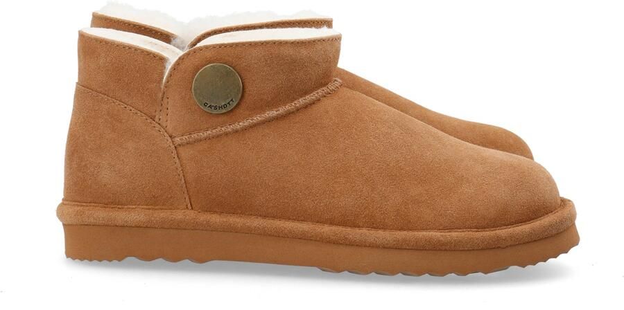 Ca'Shott Women's Cassia Warm Pull Boot Winterschoenen bruin