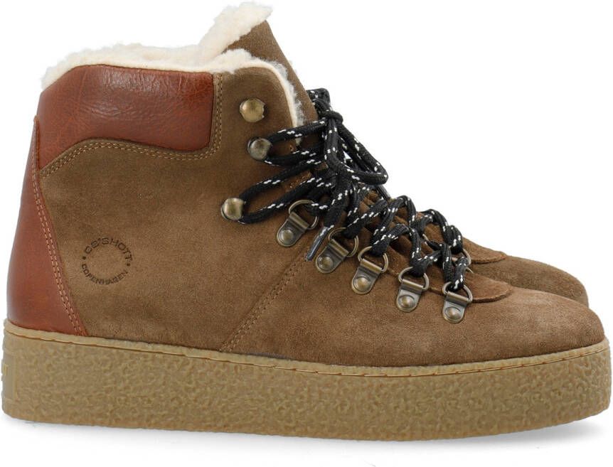 Ca'Shott Women's Cascamilla Warm Lace Boot Winterschoenen bruin