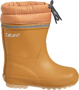 CeLaVi Kid's Thermal Wellies with Lining Solid Rubberlaarzen oranje