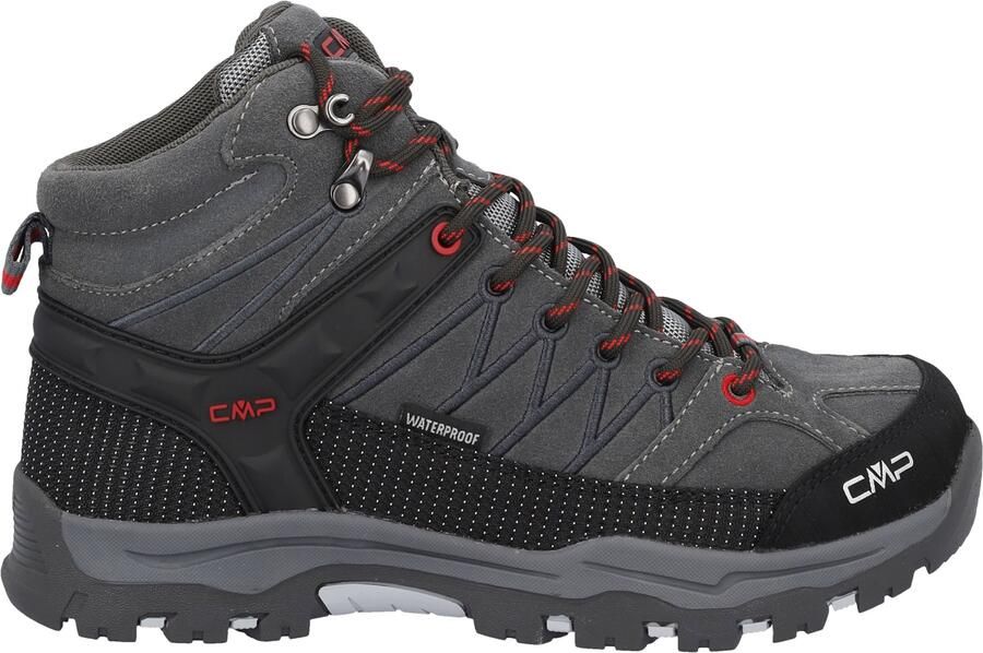 CMP Junior's Rigel Mid Trekking Shoes Waterproof Wandelschoenen grijs zwart