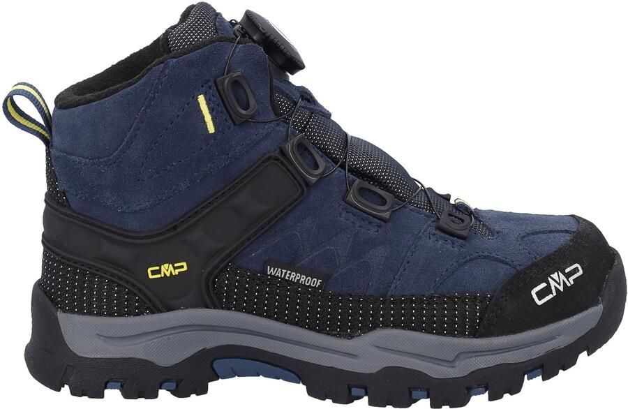 CMP Kid's Kiruna Mid Fitgo Fleece WP Winterschoenen blauw