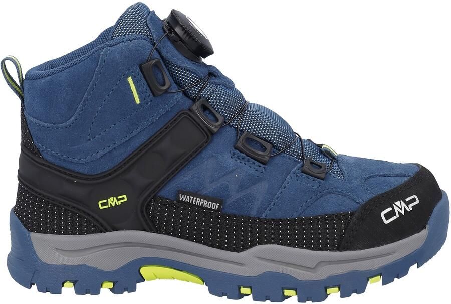 CMP Kid's Kiruna Mid Fitgo Trekking Shoes WP Wandelschoenen blauw