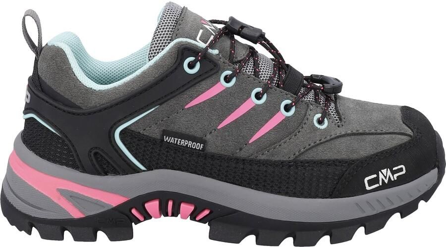 CMP Kid's Rigel 2.0 Low WP Trekking Shoes 3Q18244 Multisportschoenen grijs zwart