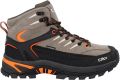 CMP Rigel 2.0 Mid Trekking Shoes WP Wandelschoenen zwart bruin - Bruin