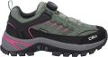 CMP Women's Rigel 2.0 Low Fitgo WP Trekking Shoes Multisportschoenen zwart - Zwart
