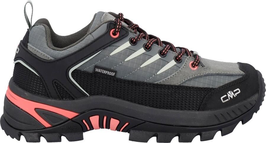 CMP Women's Rigel 2.0 Low Trekking Shoes WP Multisportschoenen zwart grijs