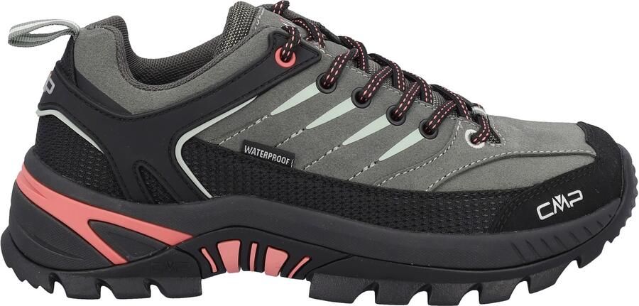 CMP Women's Rigel 2.0 Low WP Trekking Shoes Multisportschoenen zwart grijs