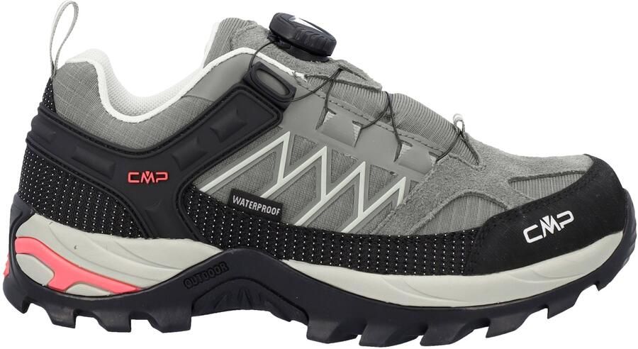 CMP Women's Rigel Low Fitgo Trekking Shoes WP Multisportschoenen zwart grijs