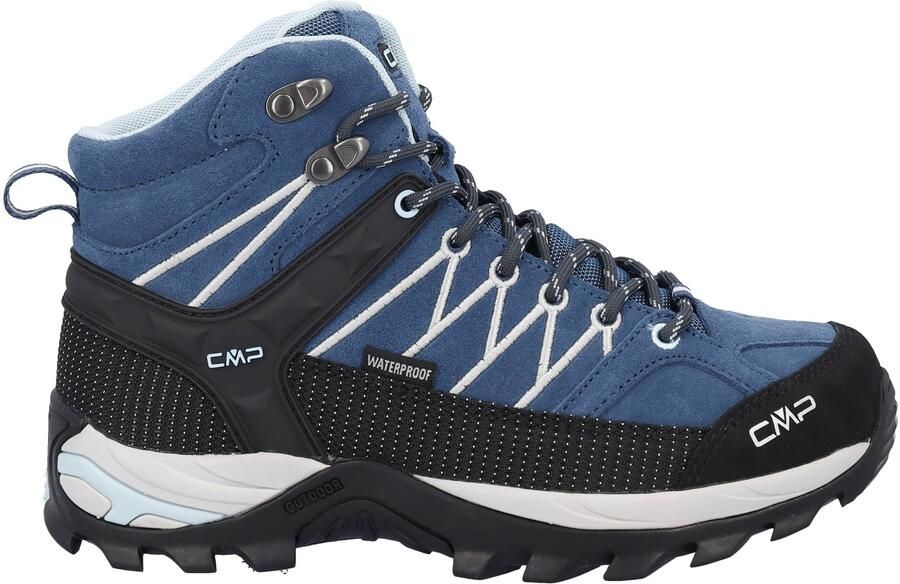 CMP Women's Rigel Mid Trekking Shoes Waterproof Wandelschoenen blauw zwart