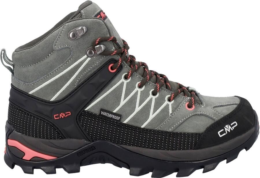 CMP Women's Rigel Mid Trekking Shoes Waterproof Wandelschoenen zwart grijs - Foto 2