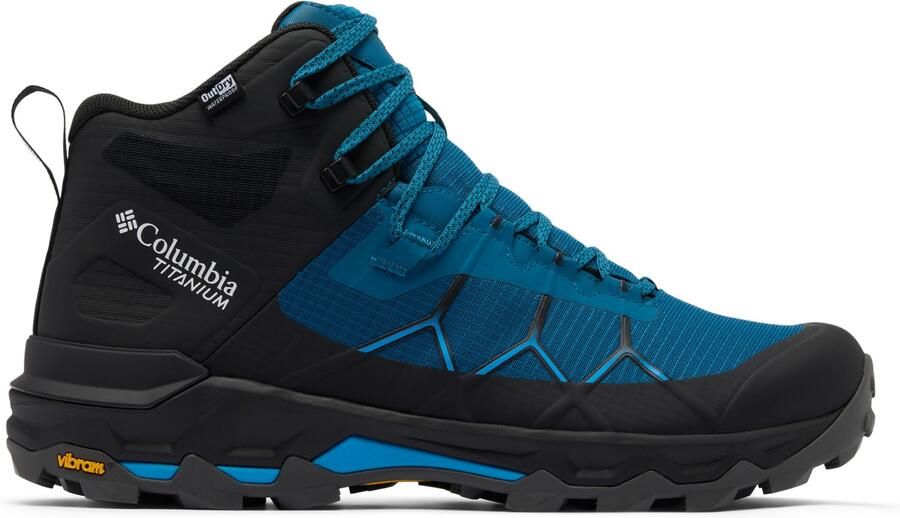 Columbia Peakfreak Titanium Outdry Mid Wandelschoenen zwart blauw