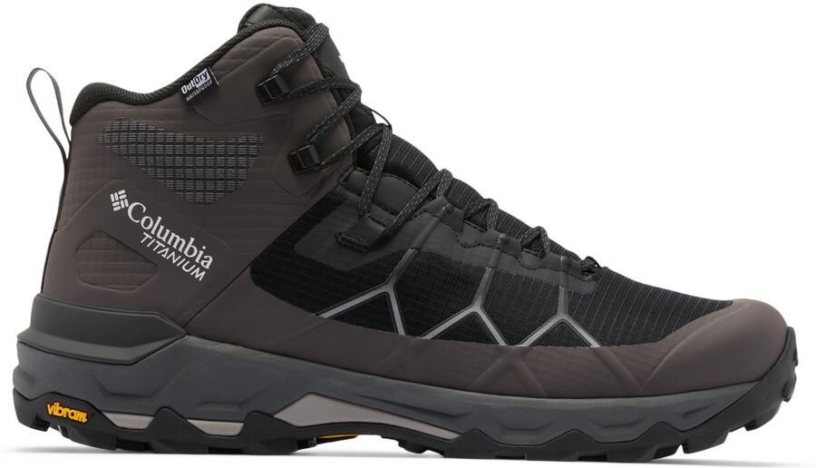 Columbia Peakfreak Titanium Outdry Mid Wandelschoenen zwart grijs