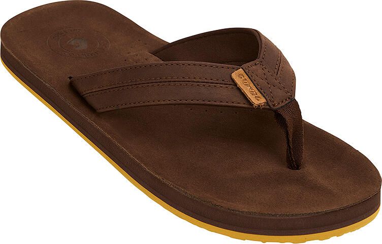 Cool Shoe Corp. Ruger Heren Slippers Chestnut
