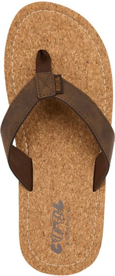Cool Shoe Sin Cork Sandalen bruin beige