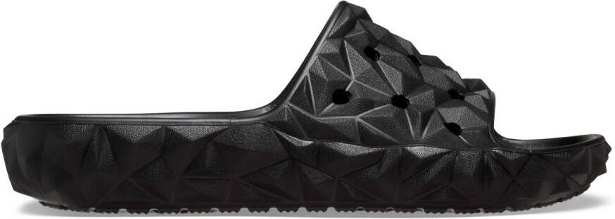 Crocs Classic Geometric Slide V2 Sandalen maat M4 W6 zwart