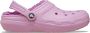 Crocs Classic Lined Clog Sandalen maat M10 W12 roze purper - Thumbnail 2