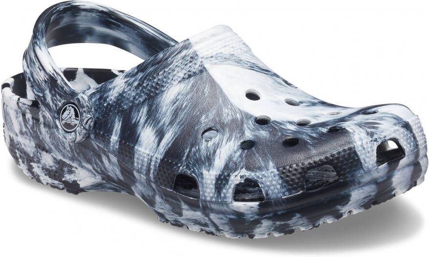 Crocs Classic Marbled Clog Sandalen maat M4 W6 grijs blauw