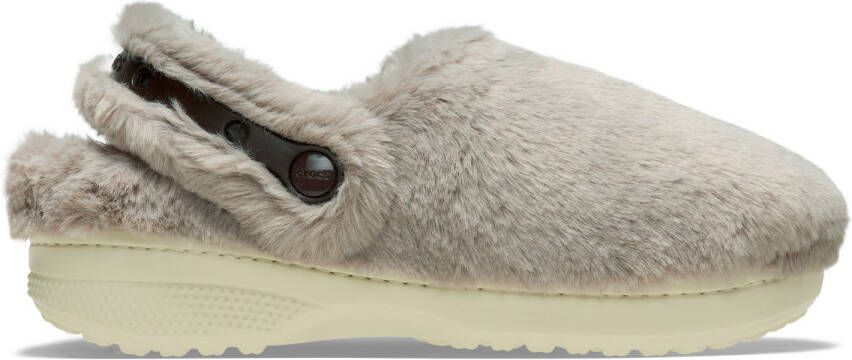 Crocs Classic Unfurgettable Clog Pantoffels beige grijs