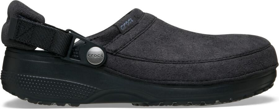 Crocs Classic Crafted Vegan Suede Clog Sandalen maat M10 W12 zwart