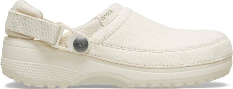 Crocs Classic Crafted Vegan Suede Clog Sandalen maat 36-37 beige